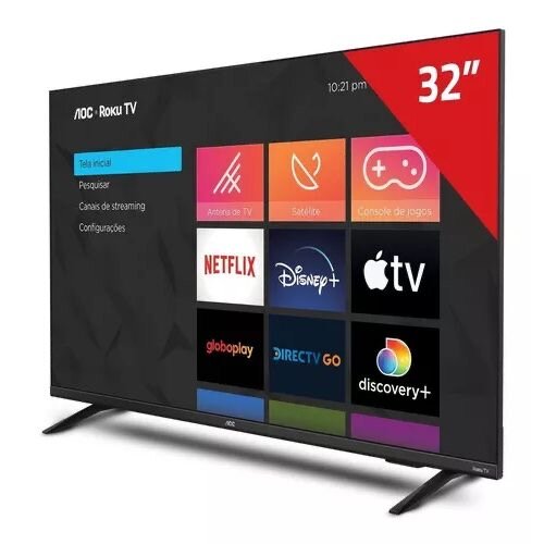 Téléviseur intelligent AOC 32'' Roku TV