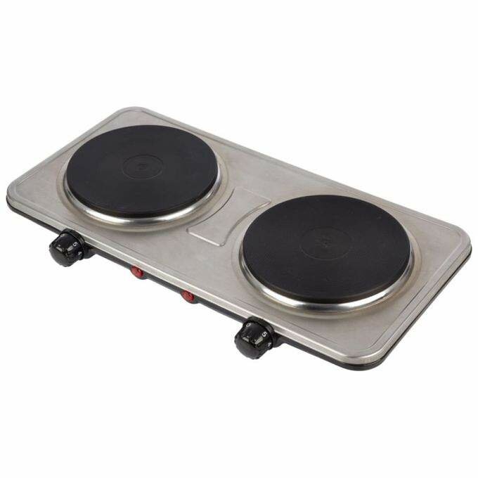 Plaque de cuisson double électrique