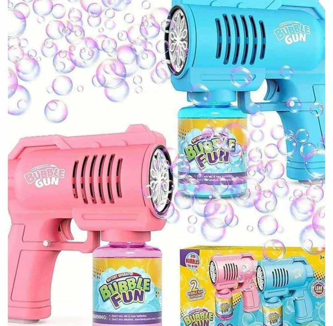 Pistolet à bulles LED