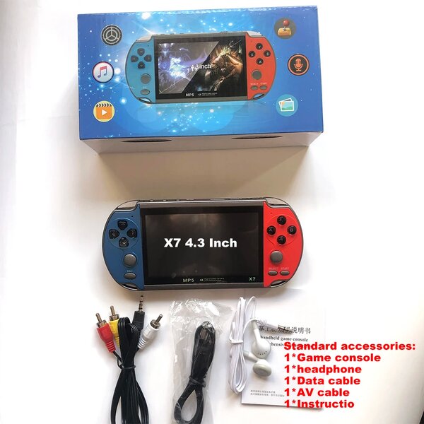 Console portable X7 Plus 4.3"