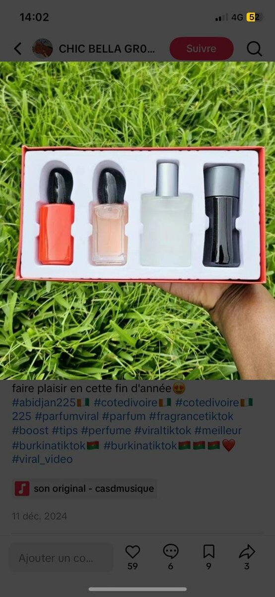 Coffret Parfums Élégants