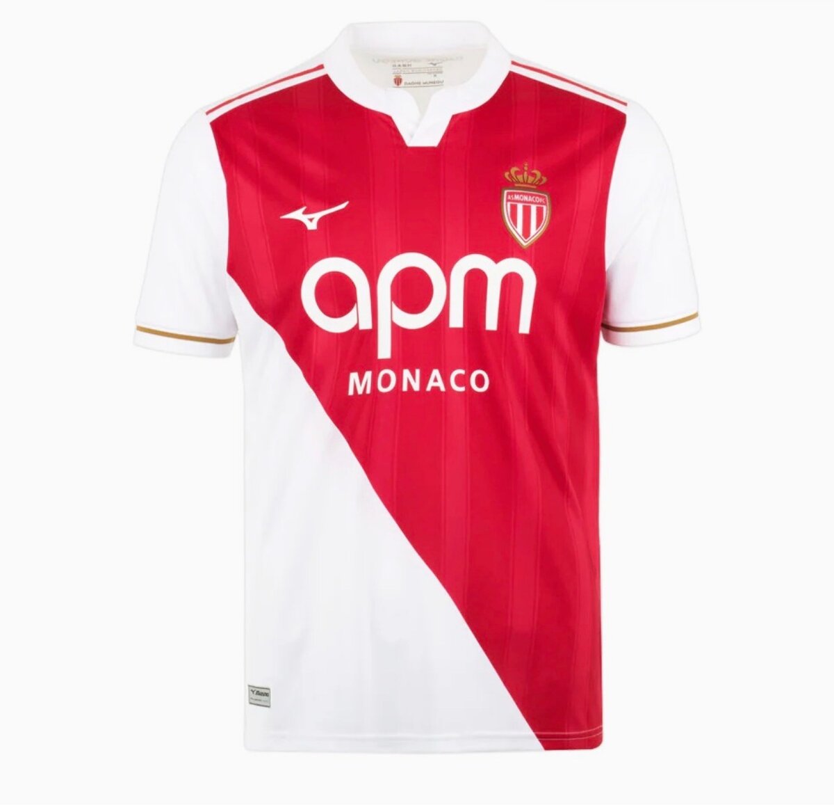 Maillots AS Monaco Mizuno