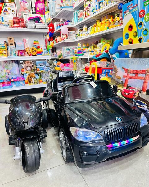 Ensemble voiture et moto pour enfants