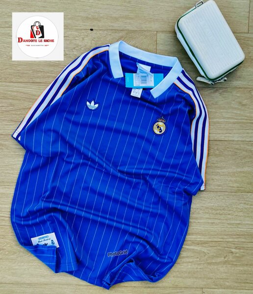 Maillot de Football Bleu Homme