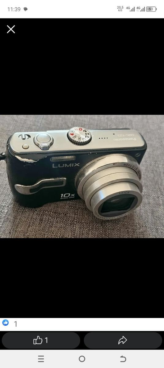 Appareil photo Lumix 10x Zoom