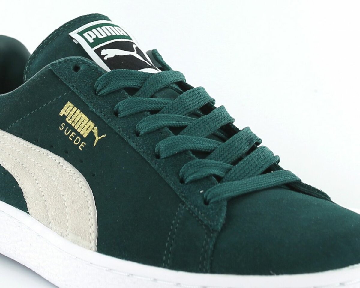 Baskets Puma Suede Vertes