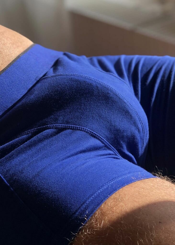 Boxer HEY! Push-up bleu