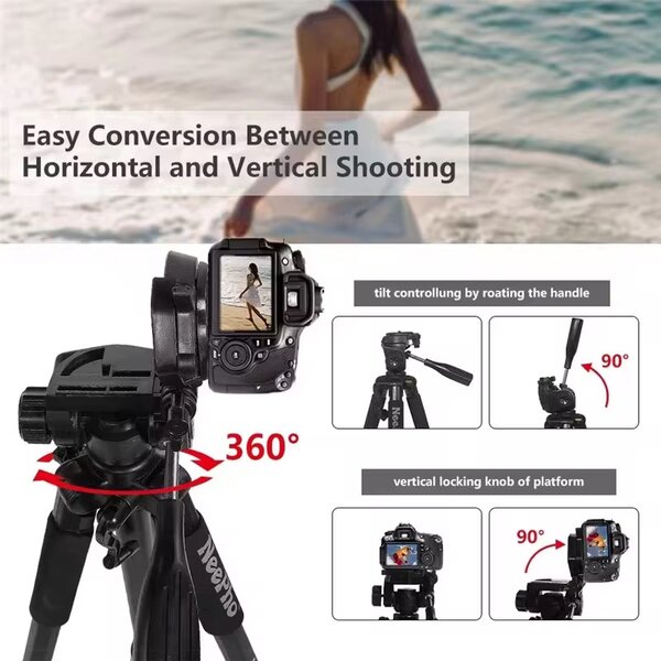 Trépied Photo 175CM NePho