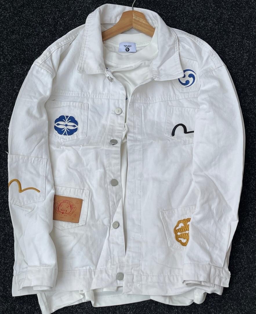 Veste en jean style vintage