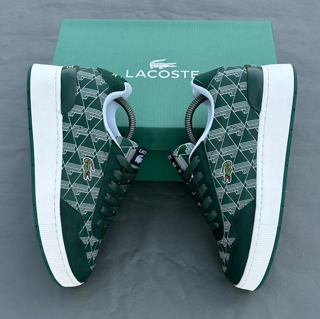 Baskets Lacoste Vert Élégantes