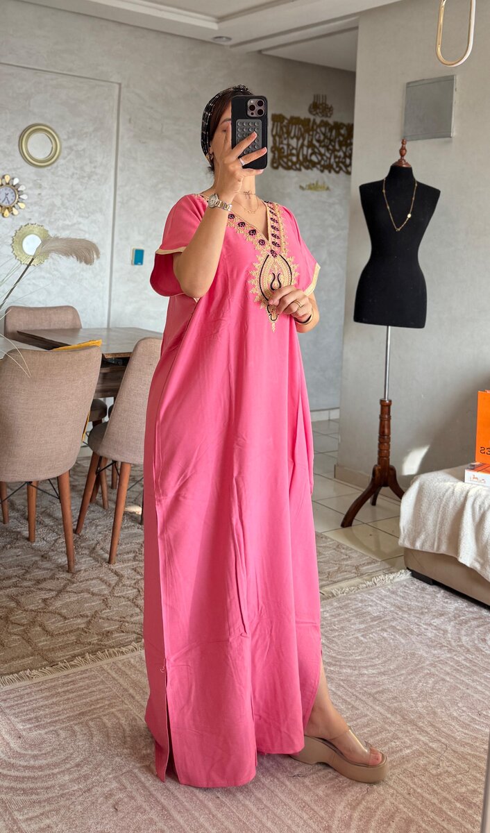 Robe Caftan Élégante Femme