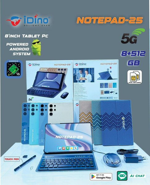 Tablette iDino Notepad-25 8"