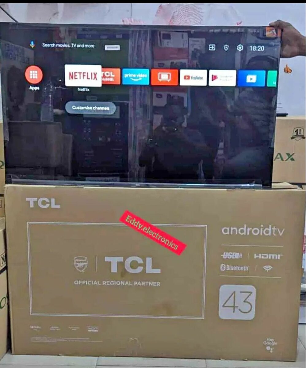 TV Android 4K 43" TCL