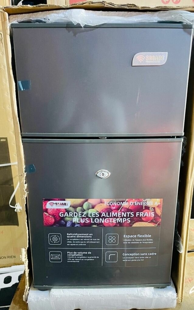 Réfrigérateur compact double porte