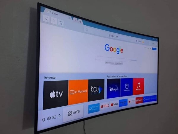 Télévision Samsung 55" HD 4K