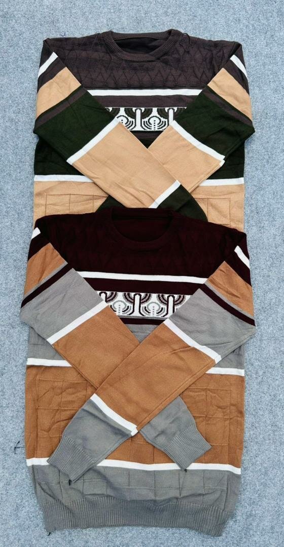 Pulls en tricot colorés