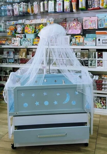 Berceau Bébé avec Baldaquin