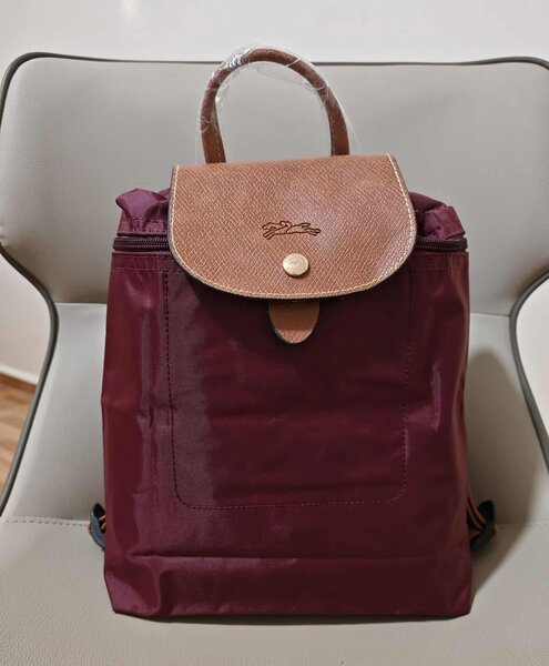 Sac à dos en cuir et nylon