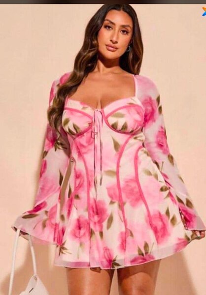 Robe florale élégante