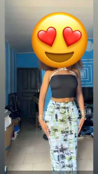 Jupe longue imprimée élégante