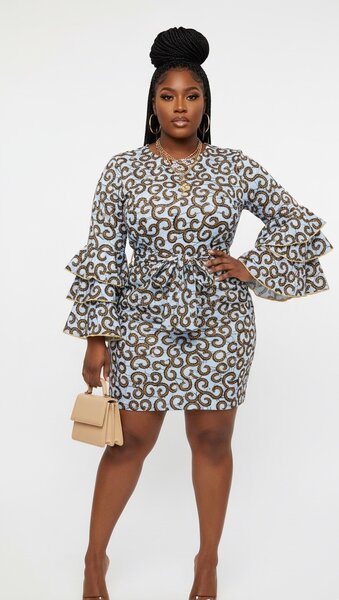 Robe en pagne confectionner