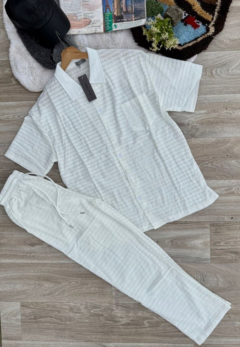 Ensemble chemise et pantalon élégants