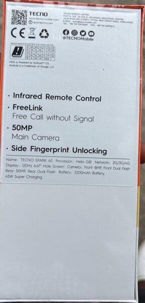 Tecno Spark 40 - Smartphone