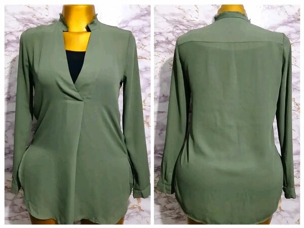 Chemisier couleur olive