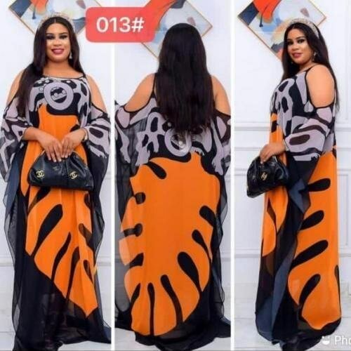 Robe élégante en mousseline