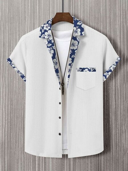 Chemise hawaïenne pour homme