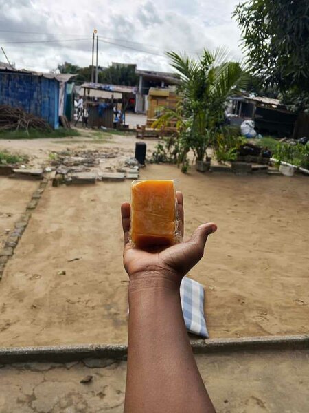 Savon a base dhuile de palme