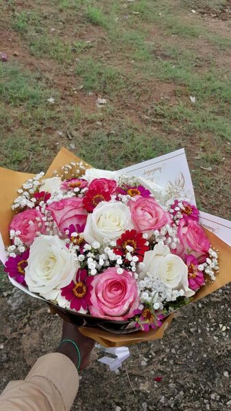 Bouquet de fleurs fraîches