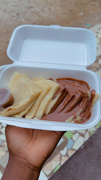 Crêpes au chocolat gourmandes