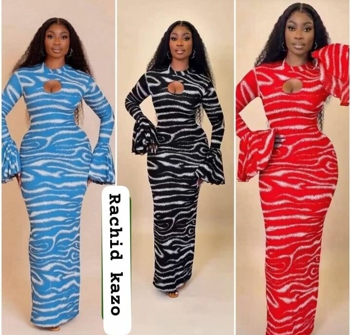 Robe Longue Évasée Élégante