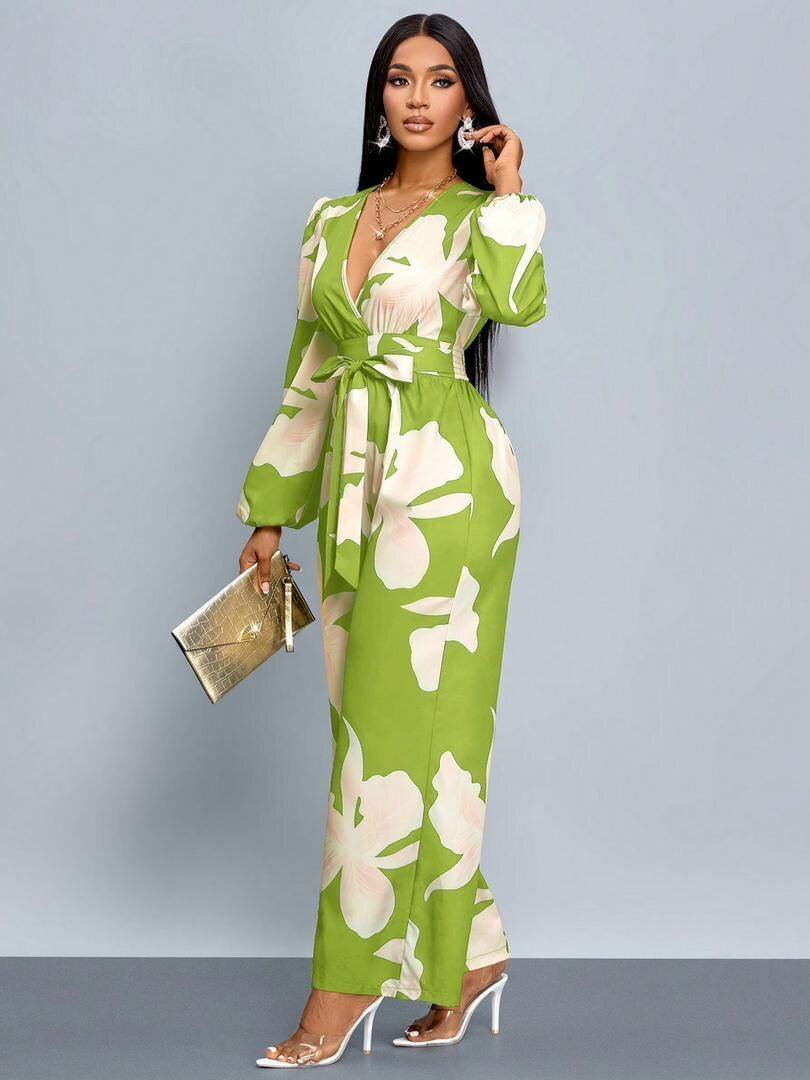 Robe Maxi Fleurie Élégante