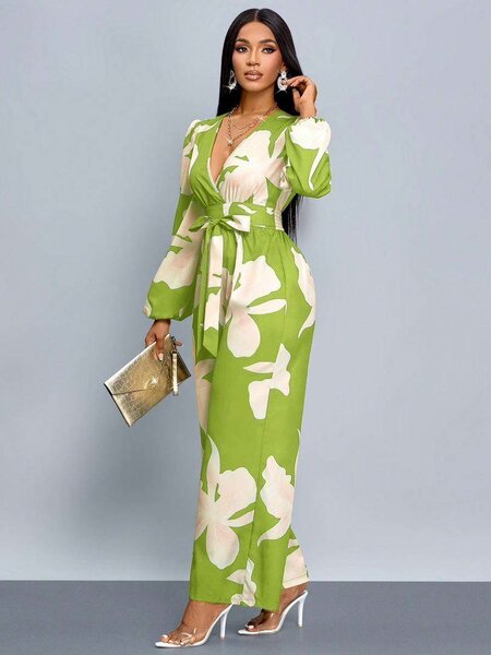 Robe Maxi Fleurie Élégante