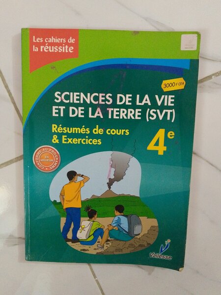 Livre SVT 4e Résumés & Exercices