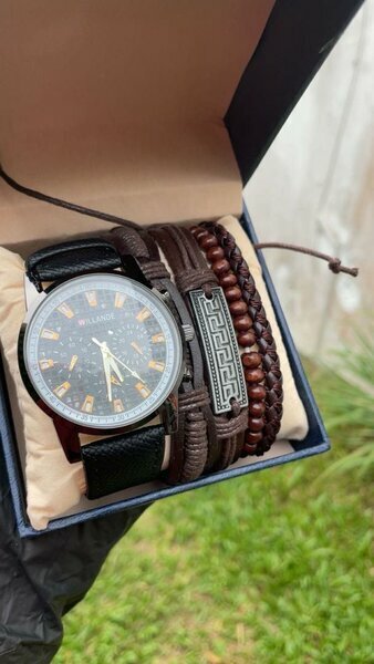 Coffret Willande noir cuir