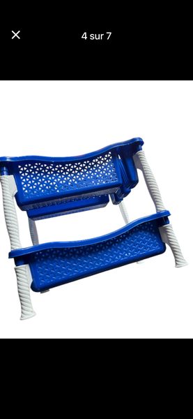 Étagère de rangement bleu