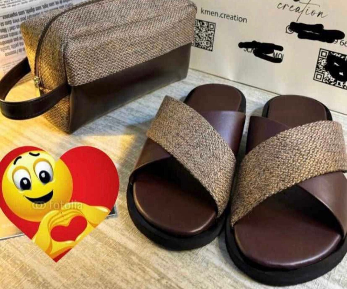 Sandales et Trousse Éco-Chic