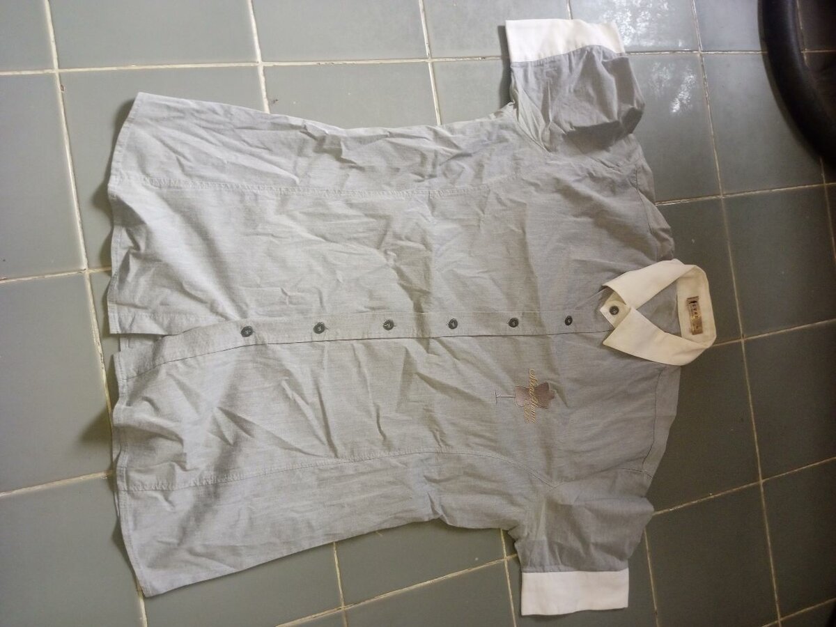 Chemise grise classique