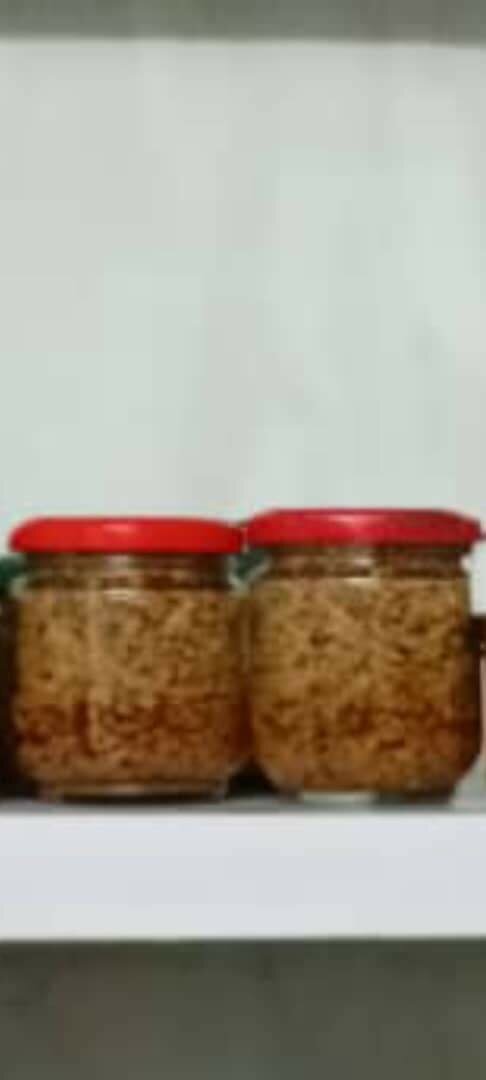 Mélange snack croquant en bocal