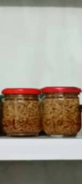 Mélange snack croquant en bocal