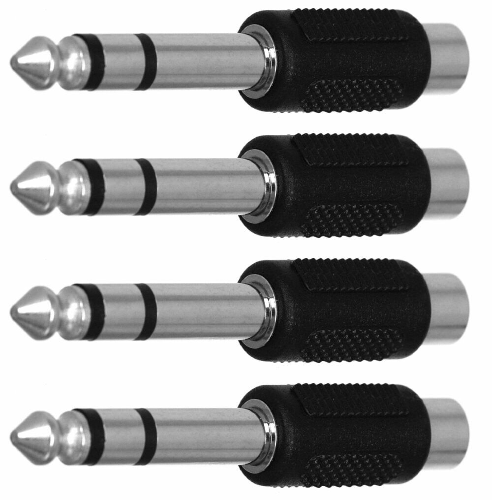 Adaptateur Audio Jack 6.35 mm