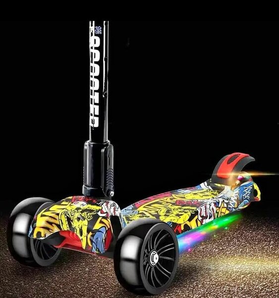 Trotinette lumineuse enfant