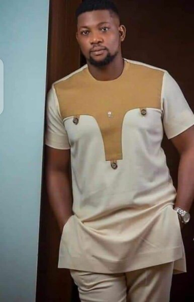 Boubou élégant pour hommes