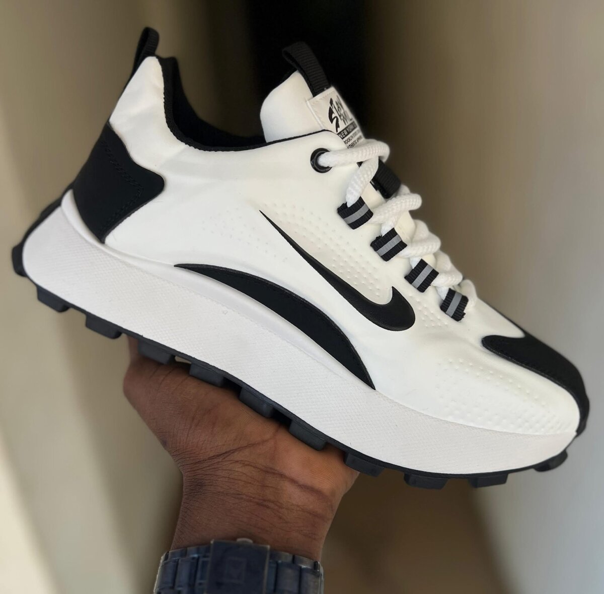 Baskets tendance multicolores