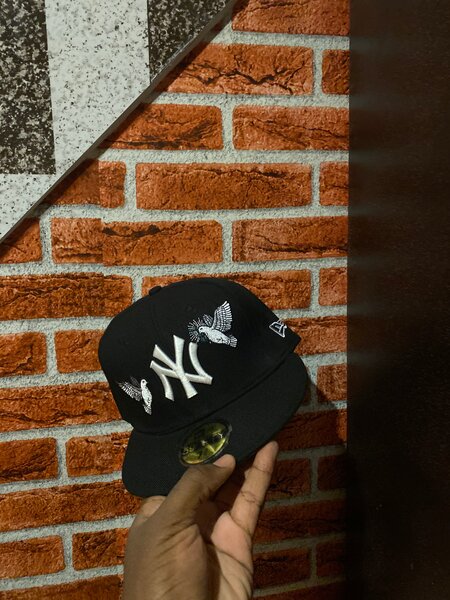 Casquette NY Noir Vintage