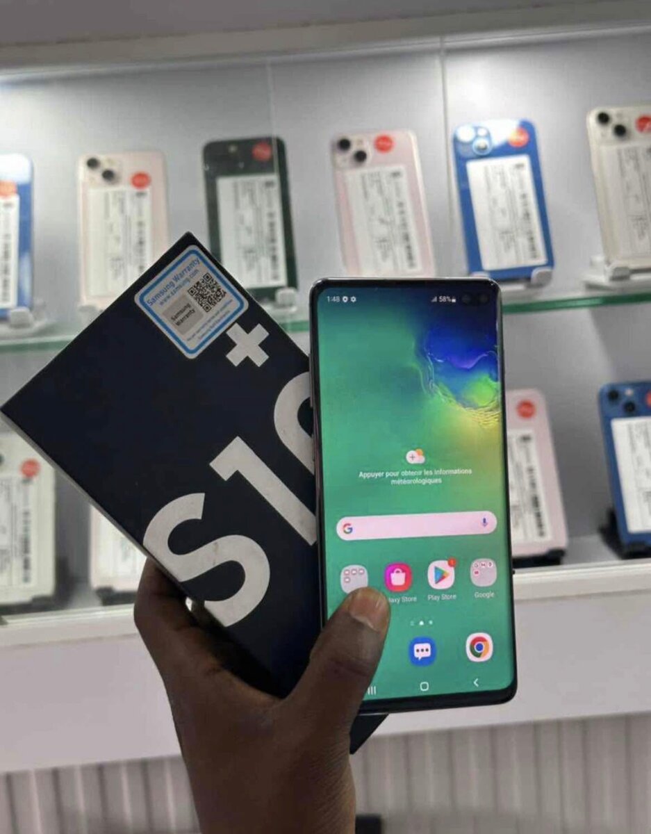 Samsung Galaxy S10+ Noir