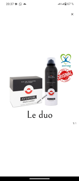 Duo Parfum Aviator Homme
